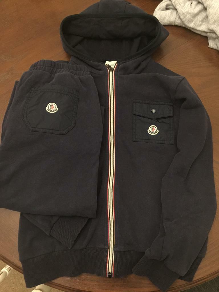 moncler tracksuit age 14